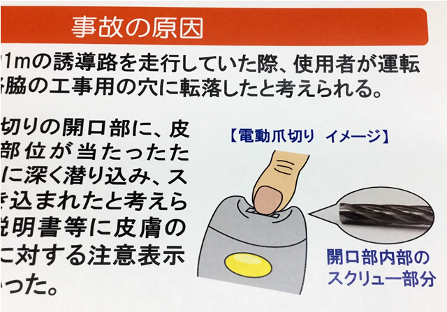 電動爪切りで指の巻き込み事故 Nite 高齢者は注意を Webニッポン消費者新聞