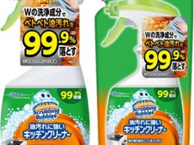 ジョンソン「スクラビングバブル　油汚れに強いキッチンクリーナー」