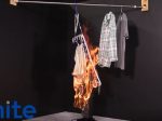 電気ストーブの洗濯物着火事故